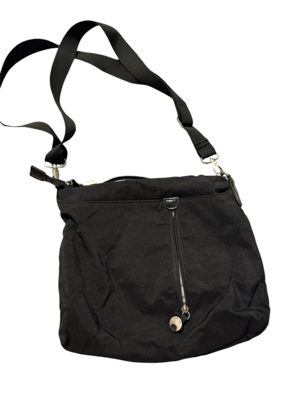 Travelon Black Nylon Crossbody Bag Lightweight Travel Shoulder Purse